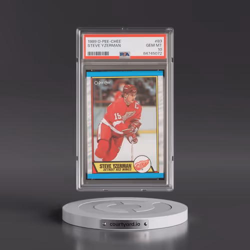 1989 O-Pee-Chee #83 Steve Yzerman (PSA 10 GEM MINT)