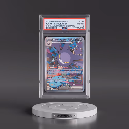 2025 Pokémon Dri EN-Destined Rivals #234 Team Rocket's Crobat EX - Holo Special Illustration Rare (P