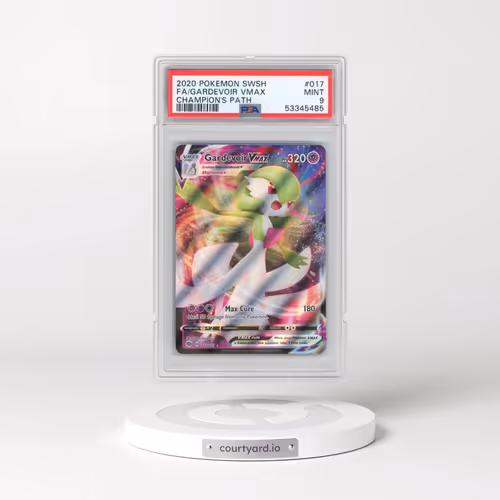 2020 Pokémon Sword & Shield Champion's Path #017 Gardevoir Vmax - Full Art (PSA 9 MINT)