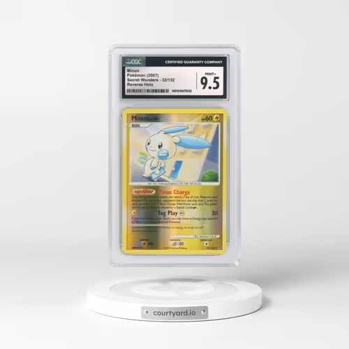 2007 Secret Wonders #32 Minun - Holo (CGC 9.5 MINT+)