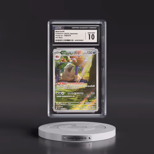 2023 Pokémon Sv1v-Violet EX #088 Mabosstiff - Art Rare (CGC 10 GEM MINT)