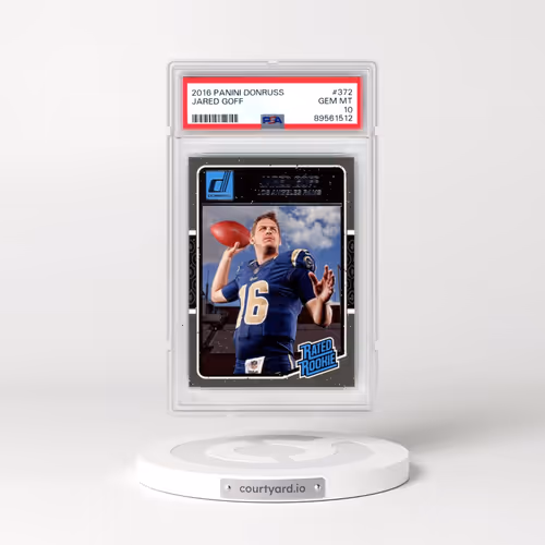 2016 Panini Donruss #372 Jared Goff (PSA 10 GEM MINT)