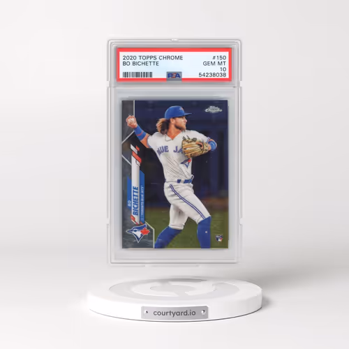 2020 Topps Chrome #150 Bo Bichette (PSA 10 GEM MINT)