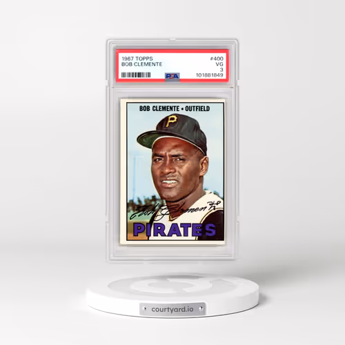 1967 Topps #400 Bob Clemente (PSA 3 VG)