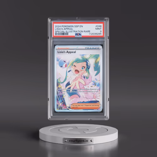 2024 Pokémon Ssp EN-Surging Sparks #246 Lisia's Appeal - Special Illustration Rare (PSA 9 MINT)