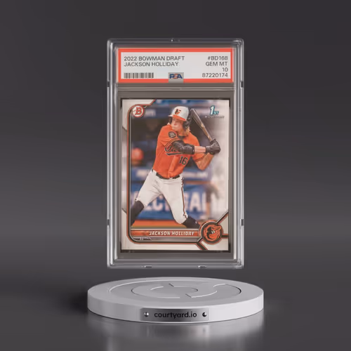 2022 Bowman Draft #BD168 Jackson Holliday (PSA 10 GEM MINT)