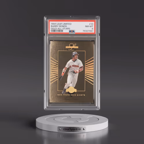 1994 Leaf Limited Gold All-Stars #10 Barry Bonds (PSA 8 NM-MT)