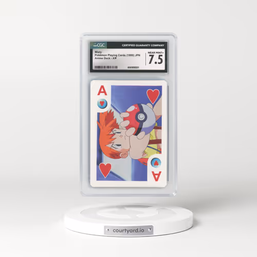 1999 Anime Deck (1999 Big Pokeball Back) #A§ Misty (CGC 7.5 NM+)