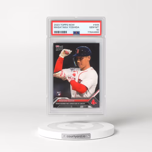 2023 Topps Now #449 Masataka Yoshida (PSA 10 GEM MINT)