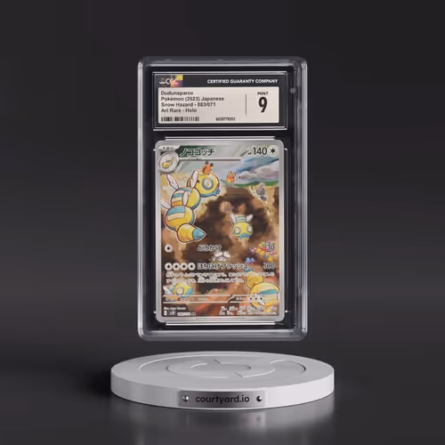 2023 Pokémon Sv2p-Snow Hazard #083 Dudunsparce - Art Rare (CGC 9 MINT)