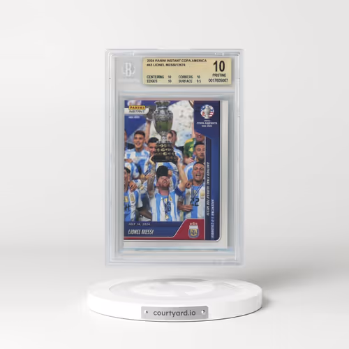 2024 Panini Instant Copa America #43 Lionel Messi/12674 (BGS 10 PRISTINE)