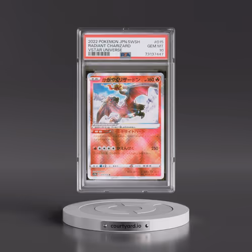 2022 Pokémon Sword & Shield Vstar Universe #015 Radiant Charizard - Holo (PSA 10 GEM MINT)