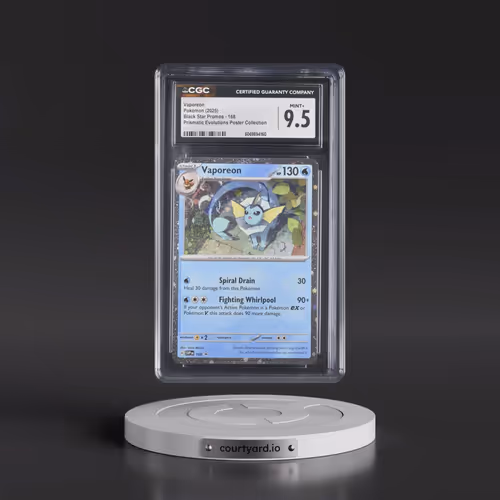 2023 Black Star Promos - Scarlet & Violet SVP EN #168 Vaporeon - Prismatic Evolutions Poster Collect