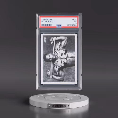 1990 Score #697 Bo Jackson (PSA 5 EX)