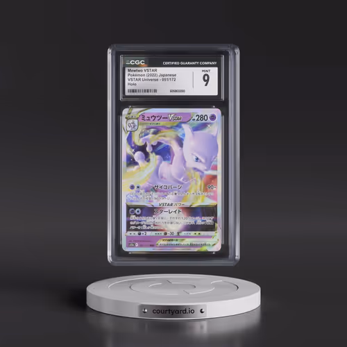 2022 VSTAR Universe #051/172 Mewtwo VSTAR - Holo (CGC 9 MINT)