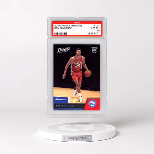 2016 Panini Prestige #151 Ben Simmons (PSA 10 GEM MINT)