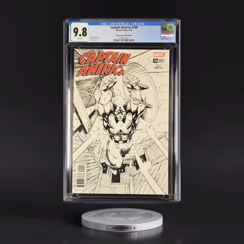 Captain America #700 CGC 9.8 White Pages (Marvel Comics, 6/18)