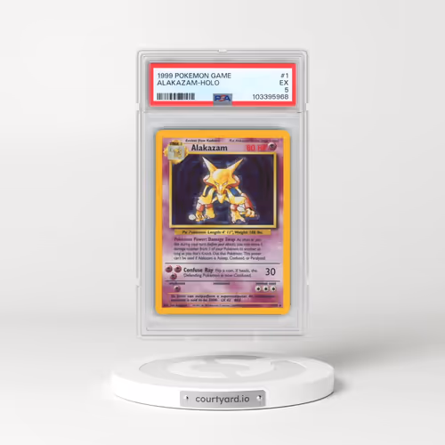 1999 Pokémon Game #1 Alakazam - Holo (PSA 5 EX)