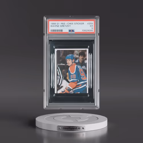 1984 O-Pee-Chee Sticker #255 Wayne Gretzky (PSA 5 EX)