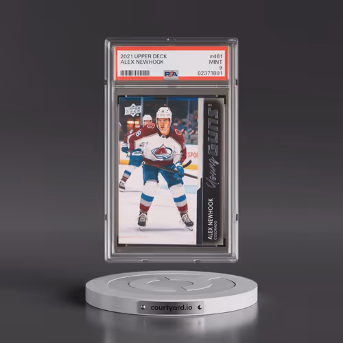 2021-2022 Upper Deck #461 Alex Newhook (PSA 9 MINT)