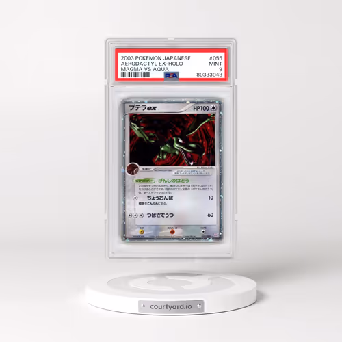 2003 Pokémon Magma VS Aqua #055 Aerodactyl EX - Holo Holo (PSA 9 MINT)
