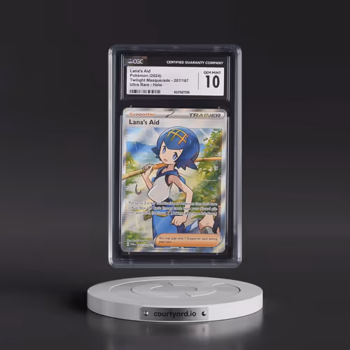 2024 Twilight Masquerade - TWM EN #207/167 Lana's Aid - Ultra Rare Holo (CGC 10 GEM MINT)