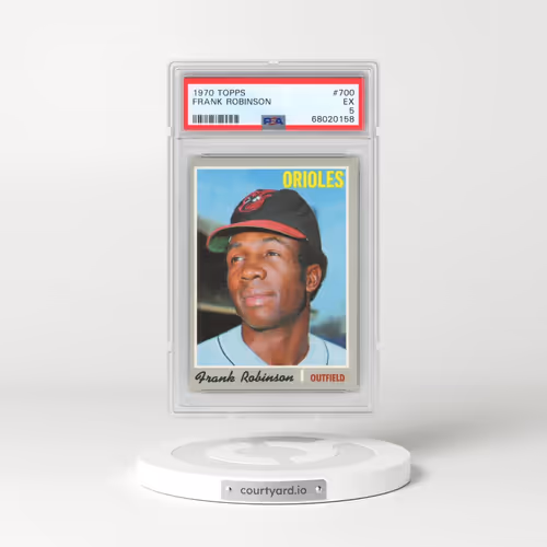 1970 Topps #700 Frank Robinson (PSA 5 EX)