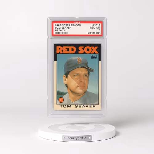 1986 Topps Traded Tiffany #101T Tom Seaver (PSA 10 GEM MINT)