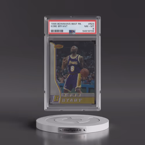 1996 Bowman's Best Rookie #R23 Kobe Bryant (PSA 8 NM-MT)