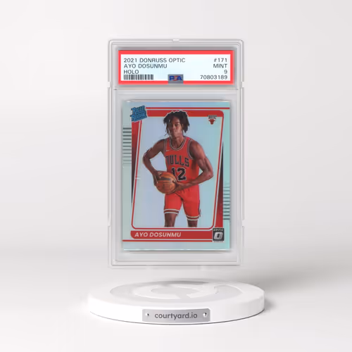 2021 Panini Donruss Optic #171 Ayo Dosunmu - Holo (PSA 9 MINT)