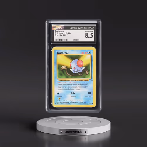 1999 Fossil #56/62 Tentacool (CGC 8.5 NM-MT+)