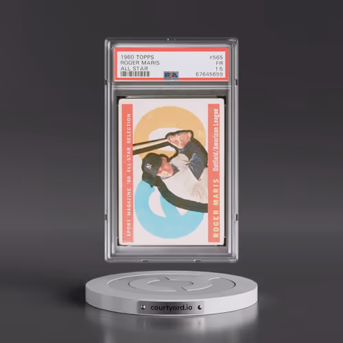 1960 Topps #565 Roger Maris - All Star (PSA 1.5 FR)