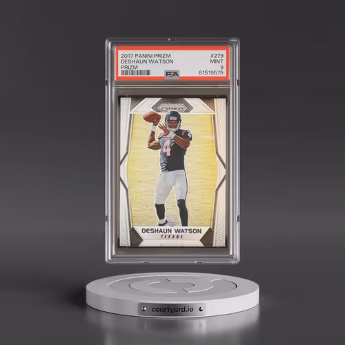 2017 Panini Prizm #279 Deshaun Watson - Prizm (PSA 9 MINT)