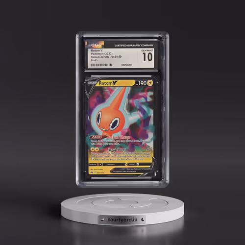 2023 Crown Zenith #045/159 Rotom V - Holo (CGC 10 GEM MINT)