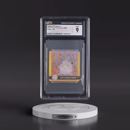 1999 Action Flipz Premier Edition (Artbox) - English #21 Jigglypuff/Wigglytuff (CGC 9 MINT)