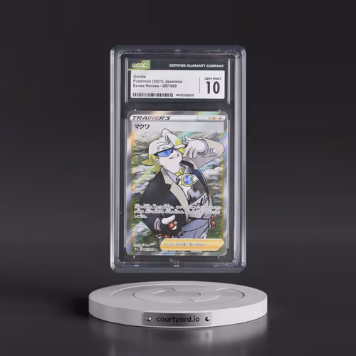 2021 Eevee Heroes #087/069 Gordie - Super Rare Holo (CGC 10 GEM MINT)