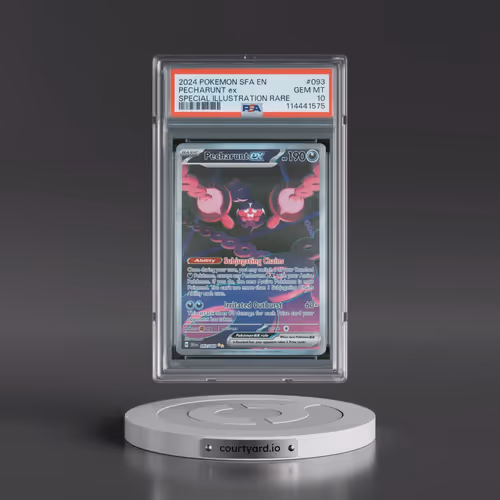 2024 Pokémon Sfa EN-Shrouded Fable #093 Pecharunt EX - Holo Special Illustration Rare (PSA 10 GEM MI