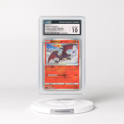 2022 Japanese VSTAR Universe #15 Radiant Charizard - Holo (CGC 10 GEM MINT)