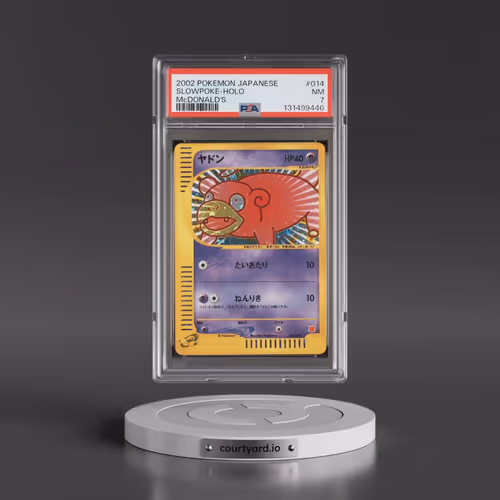 2002 Pokémon McDonald's #014 Slowpoke - Holo (PSA 7 NM)