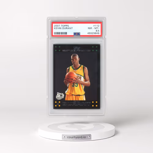 2007 Topps #112 Kevin Durant (PSA 8.5 NM-MT+)