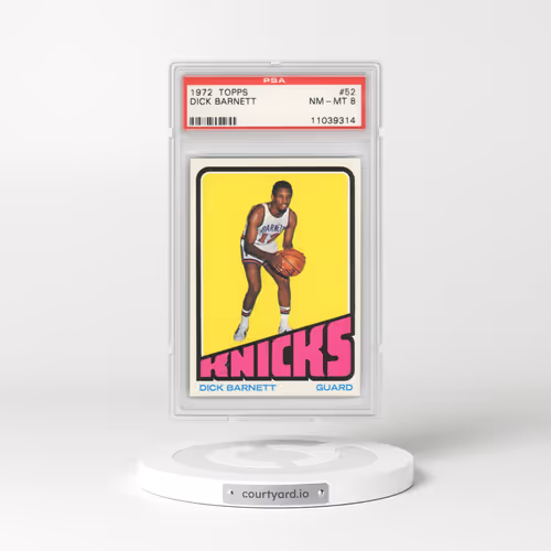 1972 Topps #52 Dick Barnett (PSA 8 NM-MT)