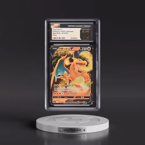 2022 Star Birth #014/100 Charizard V - Holo (CGC 10 PRISTINE)