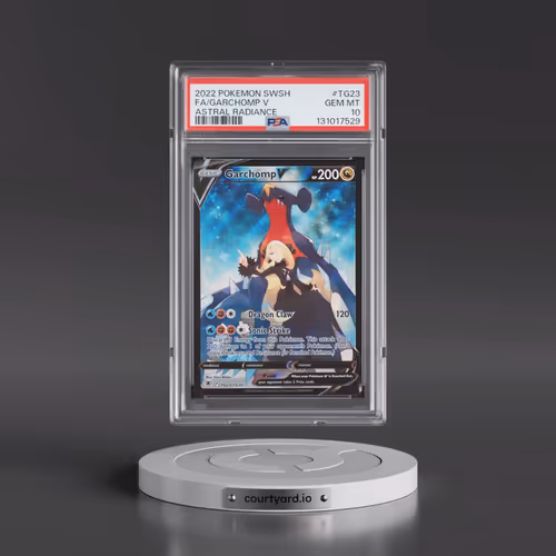 2022 Pokémon Sword & Shield Astral Radiance #TG23 Garchomp V - Holo Full Art (PSA 10 GEM MINT)