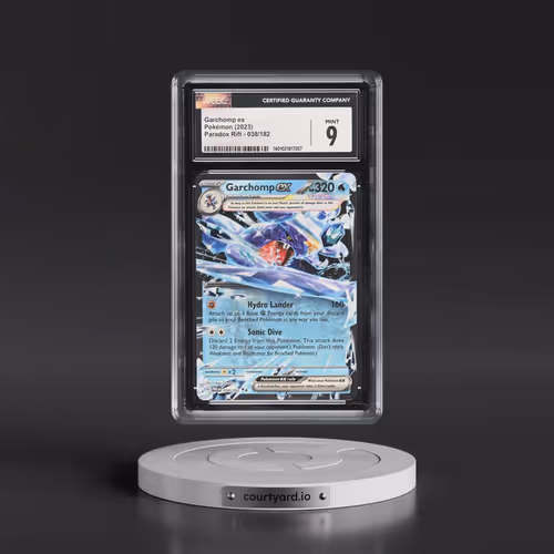 2023 Paradox Rift - PAR EN #038/182 Garchomp ex - Holo (CGC 9 MINT)