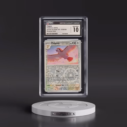 2023 Scarlet & Violet 151 - MEW EN #018/165 Pidgeot - Reverse Holo (CGC 10 GEM MINT)