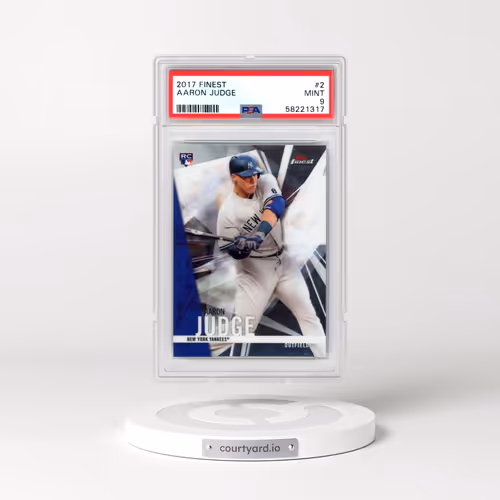 2017 Finest #2 Aaron Judge (PSA 9 MINT)