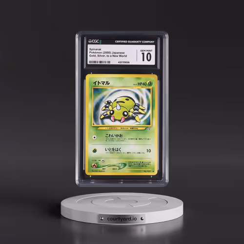 2000 Gold, Silver, to a New World #167 Spinarak (CGC 10 GEM MINT)