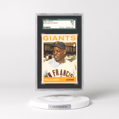 1964 Topps #150 Willie Mays (SGC 7 NM)