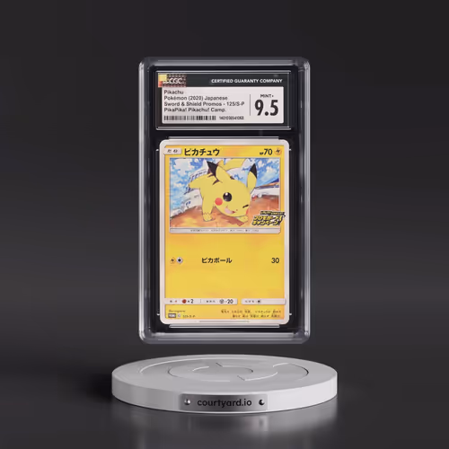 2019 Sword & Shield Promos #125/S-P Pikachu - PikaPika! Pikachu! Campaign! (CGC 9.5 MINT+)
