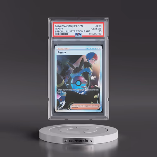 2024 Pokémon Paf EN-Paldean Fates #239 Penny - Special Illustration Rare (PSA 10 GEM MINT)
